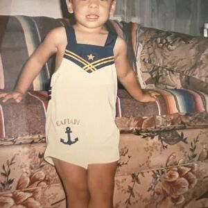 Nautical Captain Kids Bodysuit